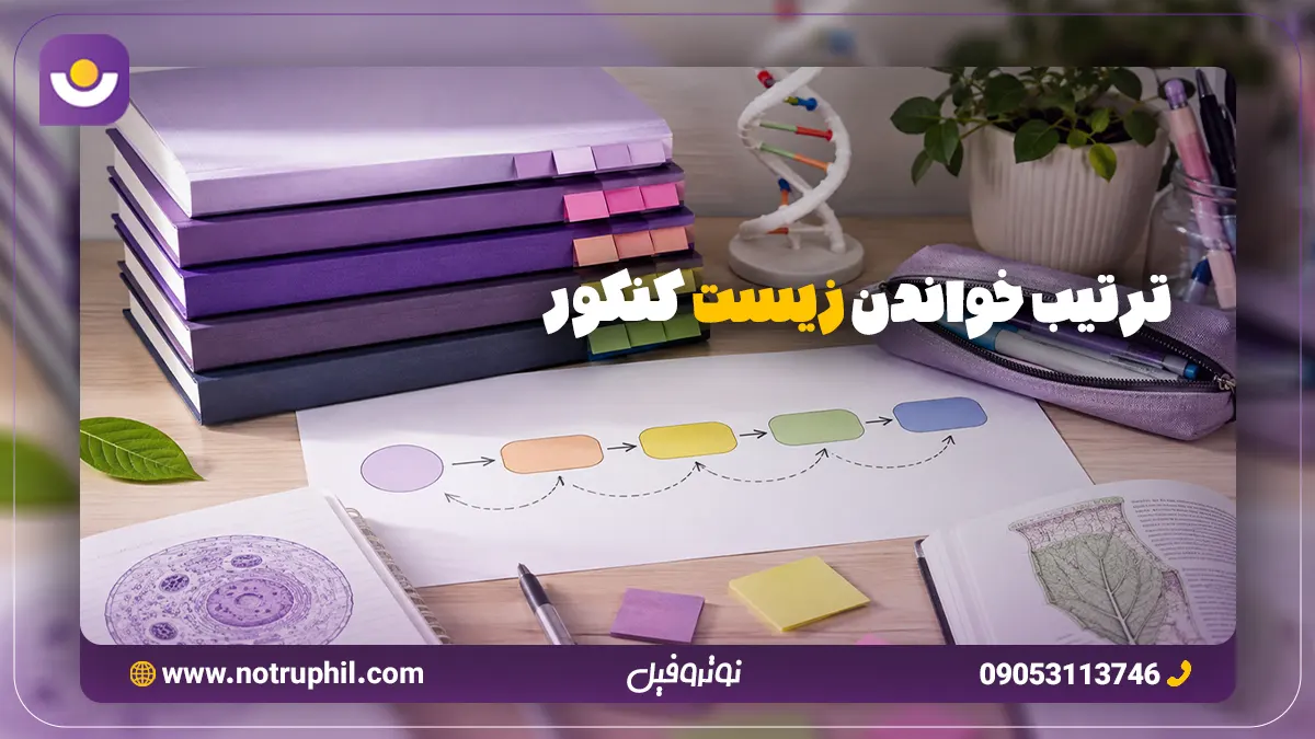 ترتیب خواندن زیست کنکور